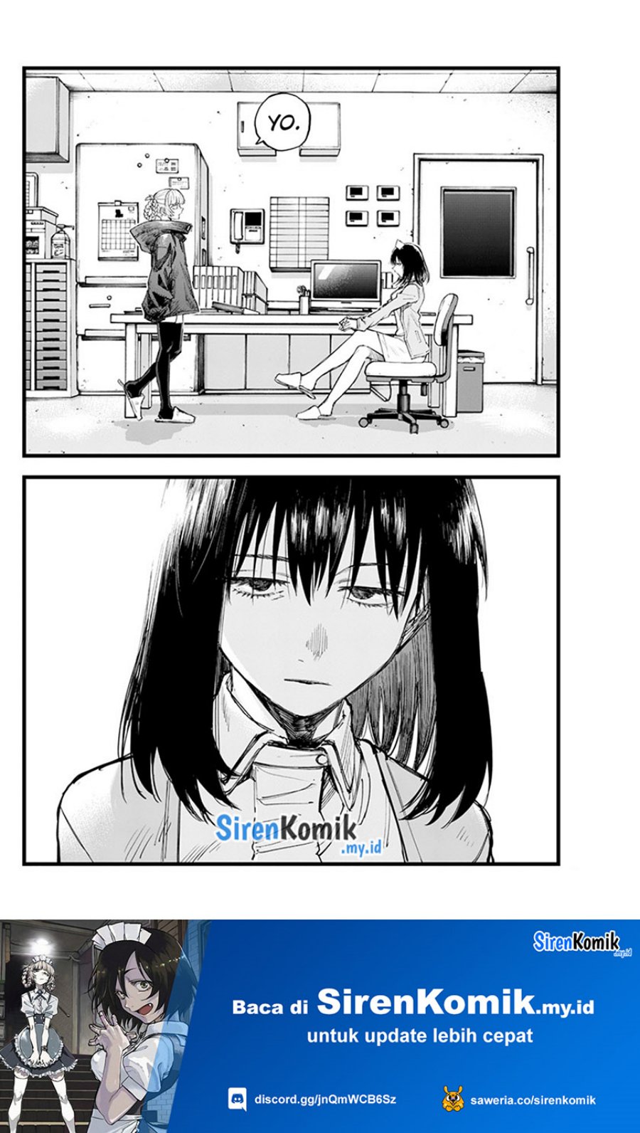 Yofukashi no Uta Chapter 177 Gambar 17