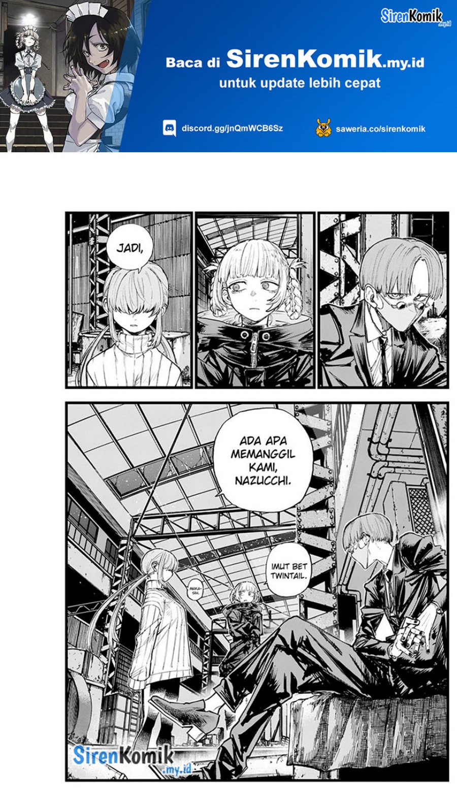 Baca  Yofukashi no Uta Chapter 177 Gambar 2