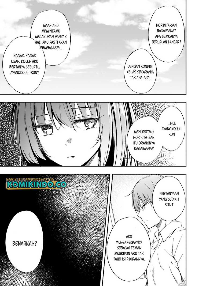Youkoso Jitsuryoku Shijou Shugi no Kyoushitsu e √Horikita Chapter 09 Gambar 24