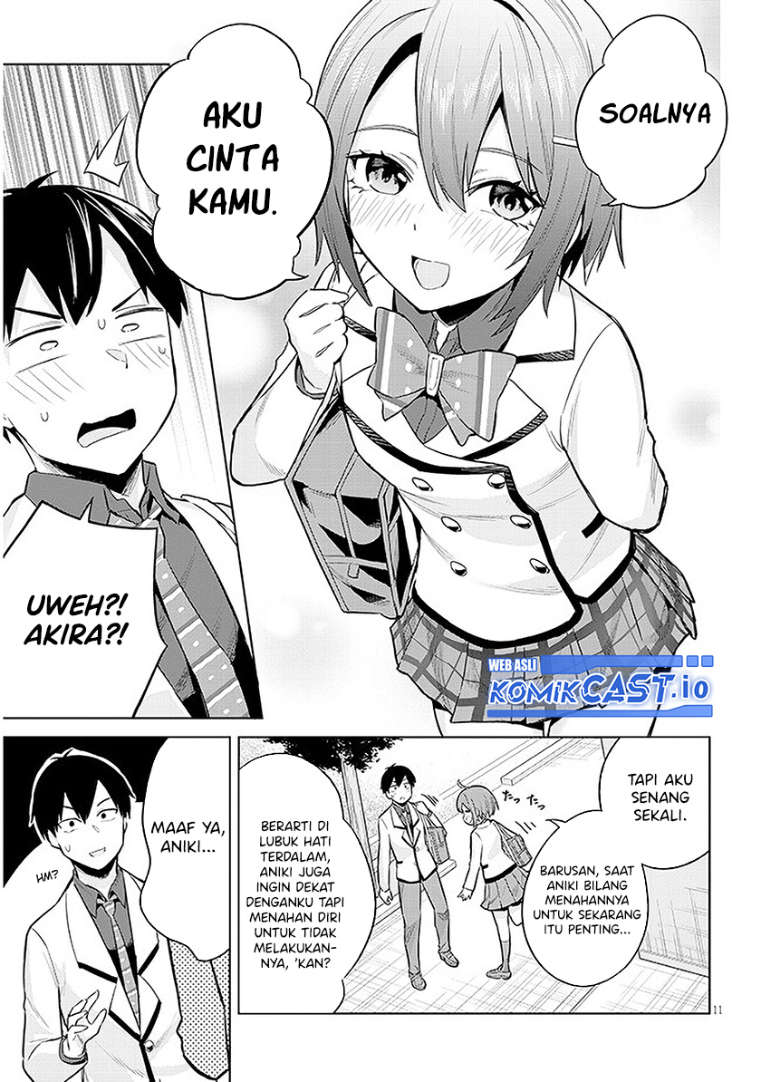 Jitsu wa Gimai (Imouto) deshita. ~Saikin de Kitagiri no Otouto no Kyorikan ga Yatara Chikaiwake~ Chapter 11 Gambar 12