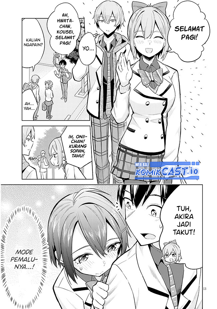 Jitsu wa Gimai (Imouto) deshita. ~Saikin de Kitagiri no Otouto no Kyorikan ga Yatara Chikaiwake~ Chapter 11 Gambar 14