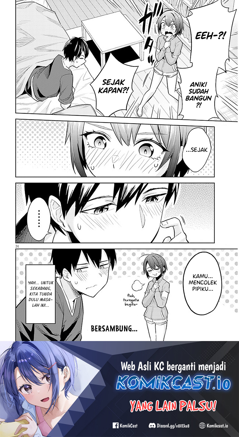 Jitsu wa Gimai (Imouto) deshita. ~Saikin de Kitagiri no Otouto no Kyorikan ga Yatara Chikaiwake~ Chapter 11 Gambar 35