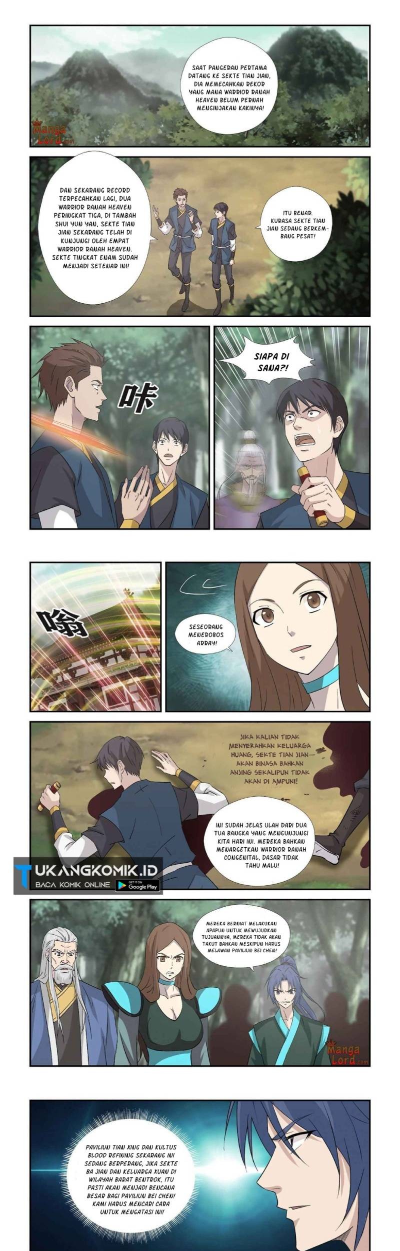 Baca Komik Heaven Defying Sword Chapter 352 Gambar 1