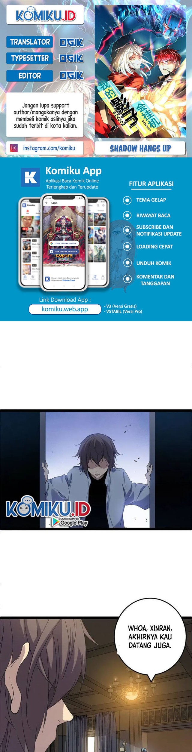 Baca Komik My Shadow Hangs Up Chapter 177 Gambar 1