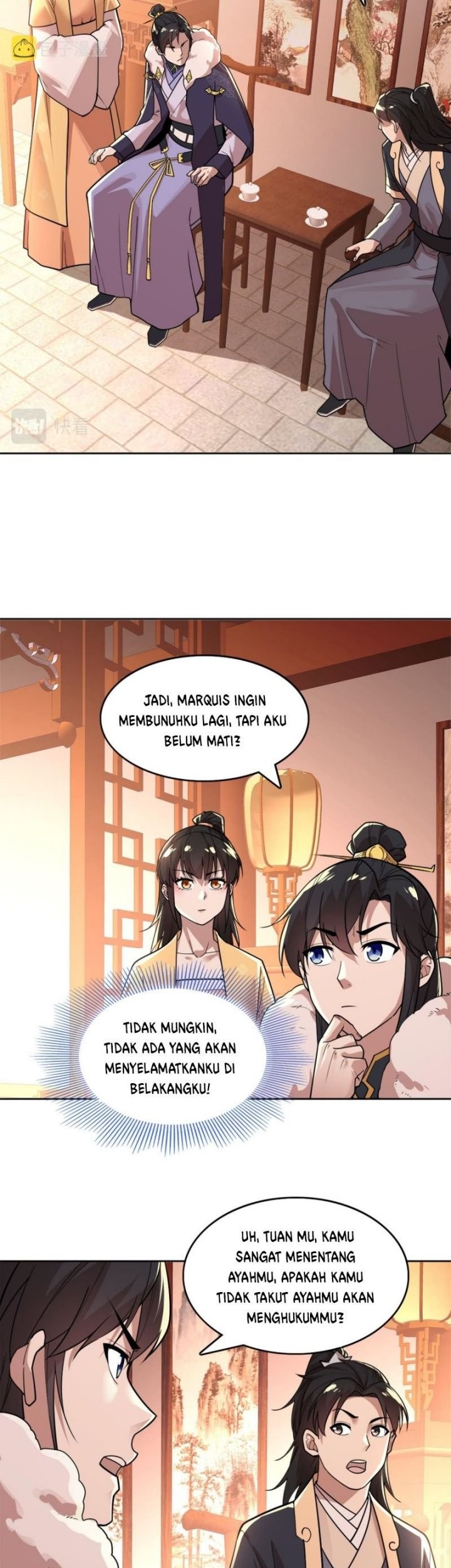 If I Don’t Die, I’ll Be Invincible Chapter 35 Gambar 23