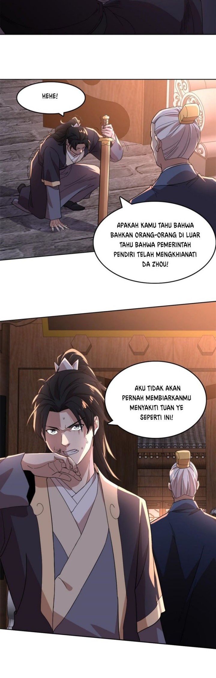 If I Don’t Die, I’ll Be Invincible Chapter 34 Gambar 13