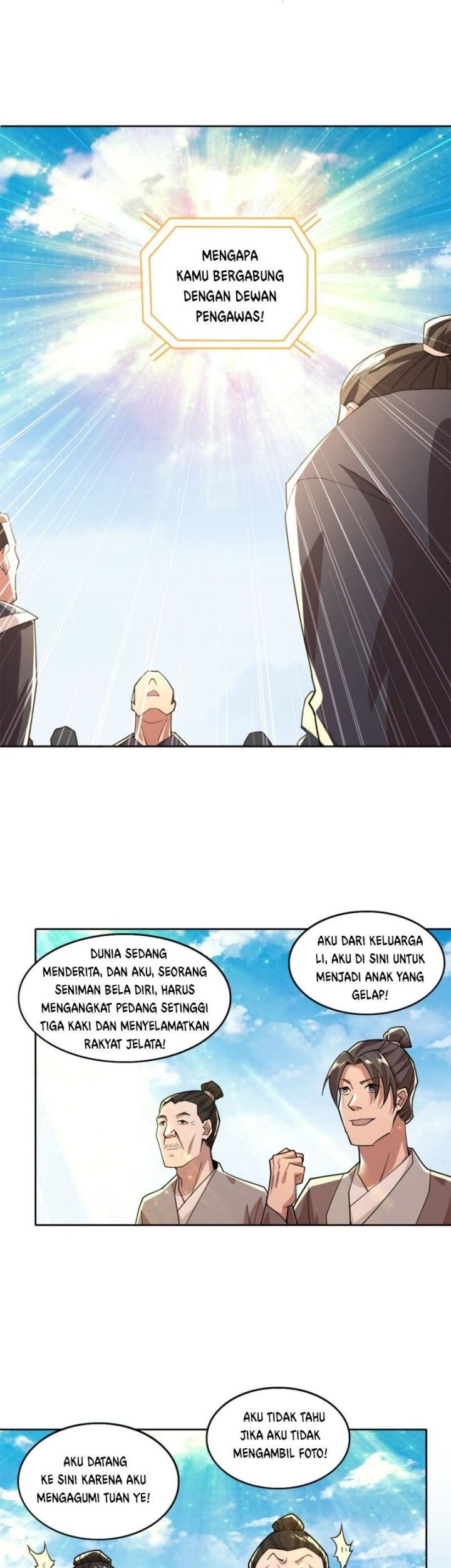 If I Don’t Die, I’ll Be Invincible Chapter 33 Gambar 14