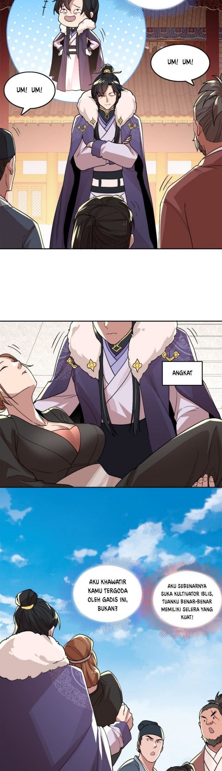 If I Don’t Die, I’ll Be Invincible Chapter 32 Gambar 20
