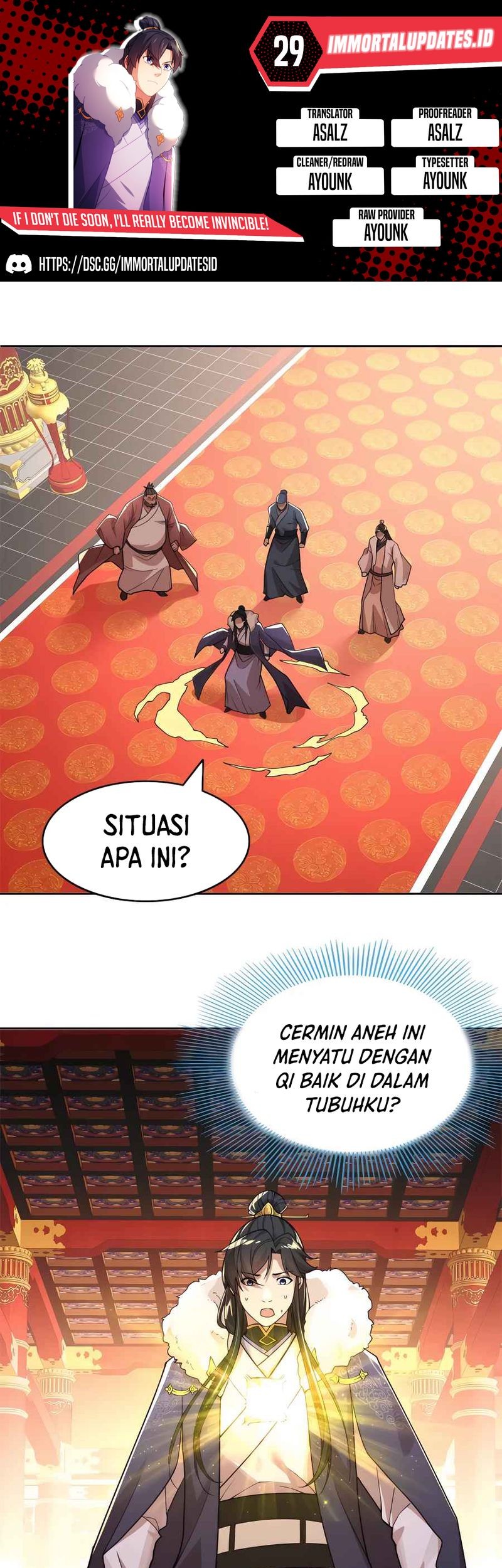 Baca Komik If I Don’t Die, I’ll Be Invincible Chapter 29 Gambar 1