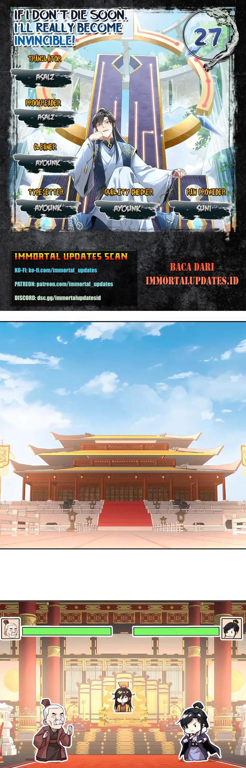 Baca Komik If I Don’t Die, I’ll Be Invincible Chapter 27 Gambar 1