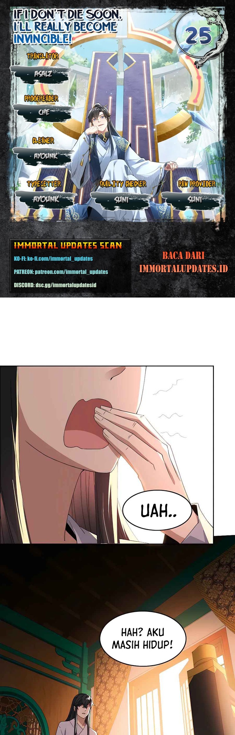 Baca Komik If I Don’t Die, I’ll Be Invincible Chapter 25 Gambar 1