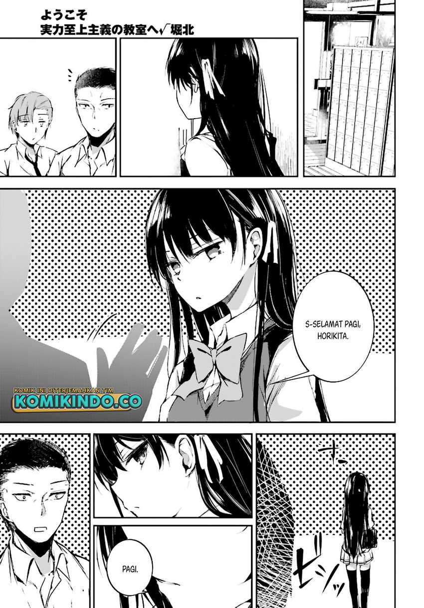 Youkoso Jitsuryoku Shijou Shugi no Kyoushitsu e √Horikita Chapter 10 Gambar 4