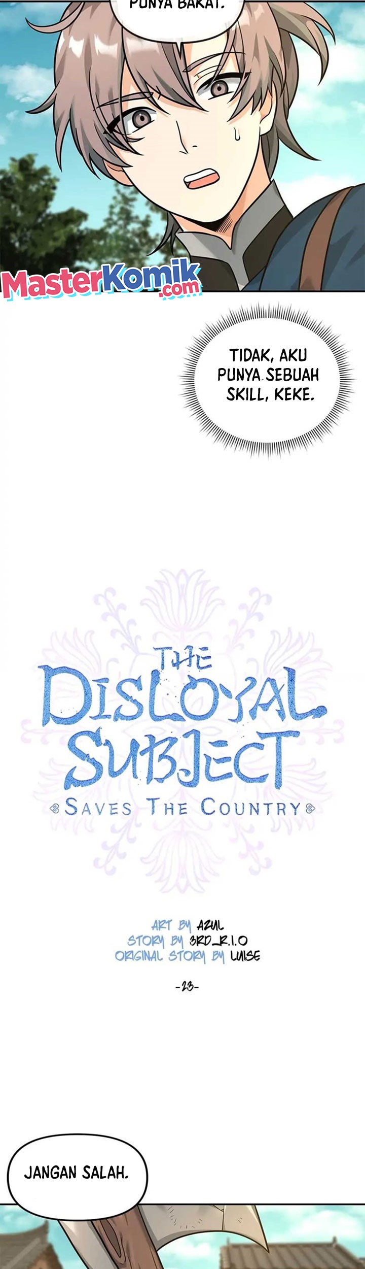 Treacherous Subject Saves the Country Chapter 23 Gambar 12