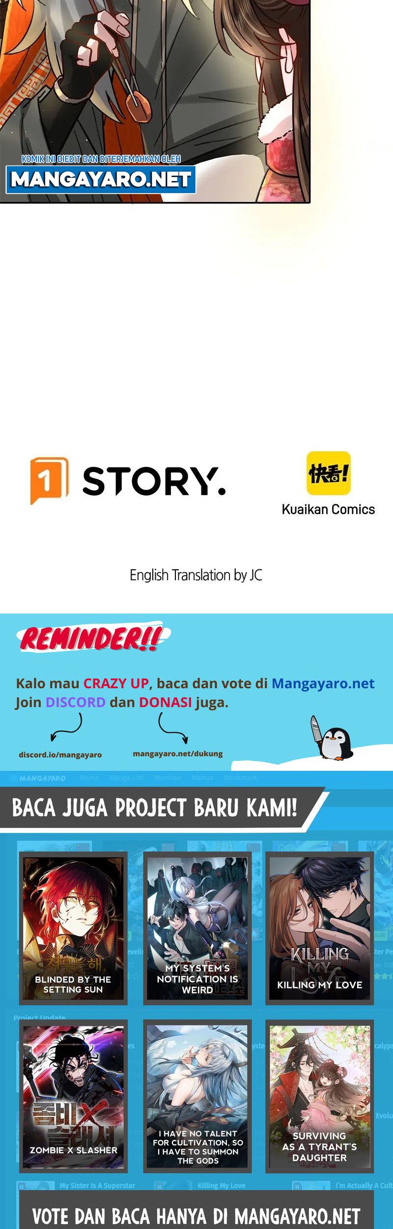 Surviving as a Tyrant’s Daughter Chapter 28 Gambar 23