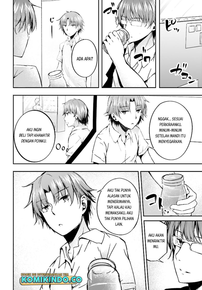 Youkoso Jitsuryoku Shijou Shugi no Kyoushitsu e √Horikita Chapter 11 Gambar 19