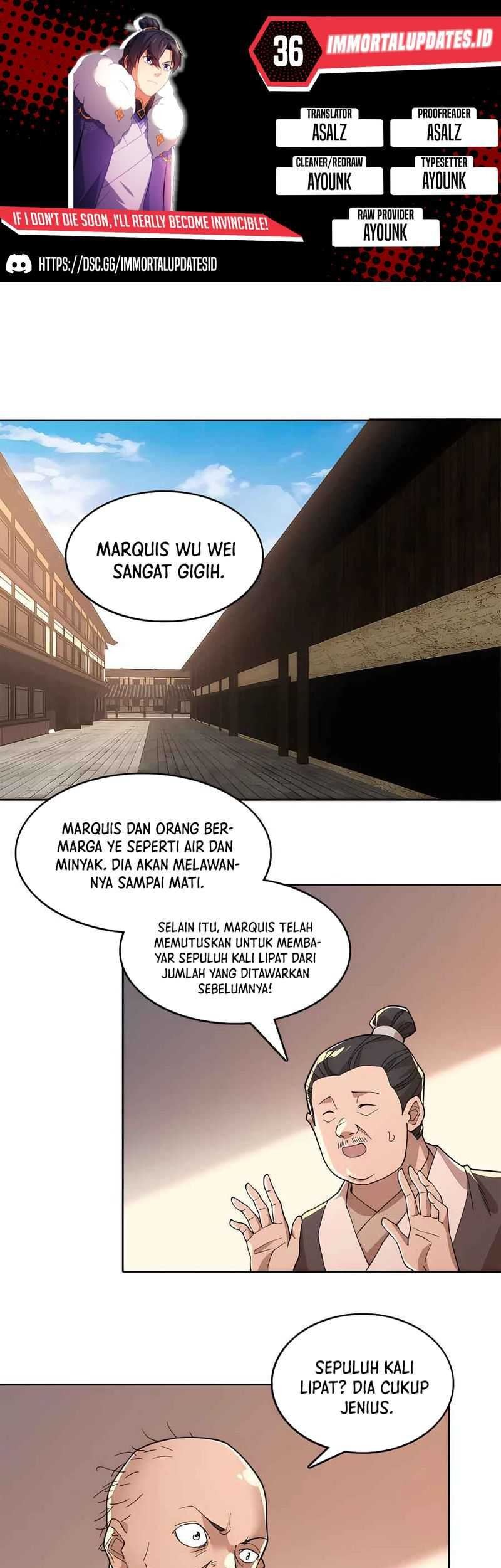 Baca Komik If I Don’t Die, I’ll Be Invincible Chapter 36 Gambar 1