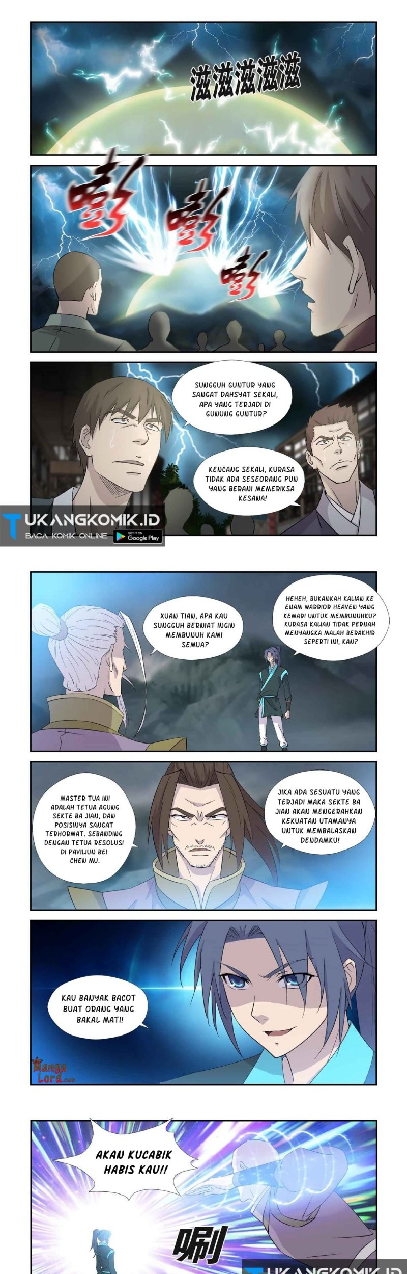 Baca Komik Heaven Defying Sword Chapter 354 Gambar 1