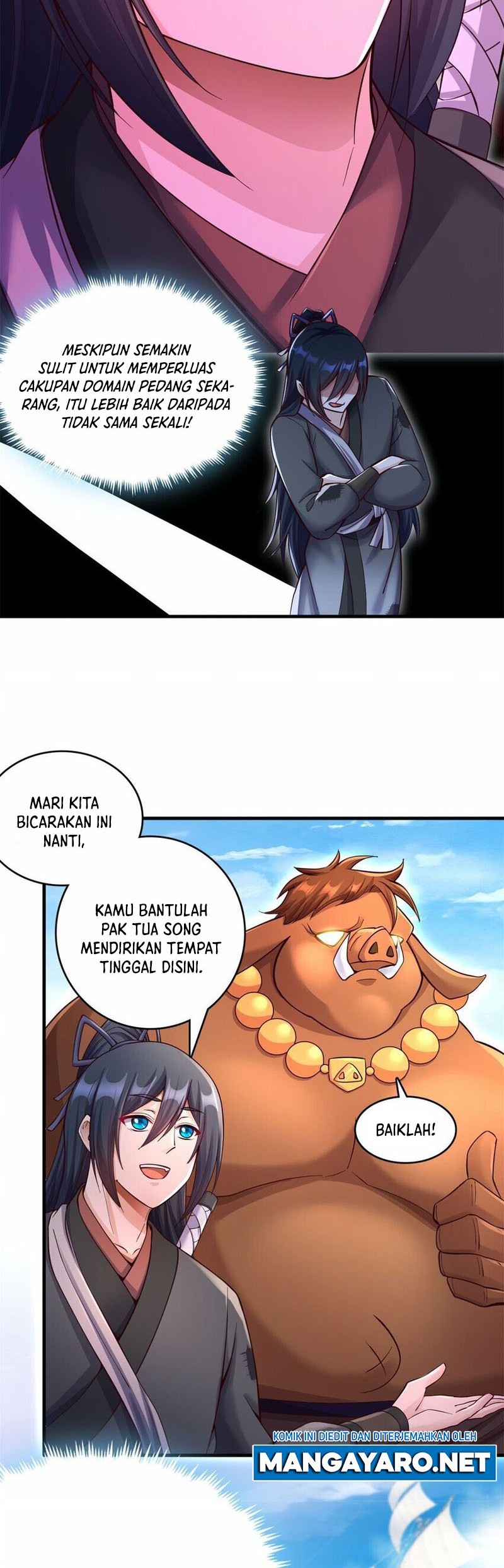 With a Sword Domain, I Can Become the Sword Saint Chapter 47 Gambar 18