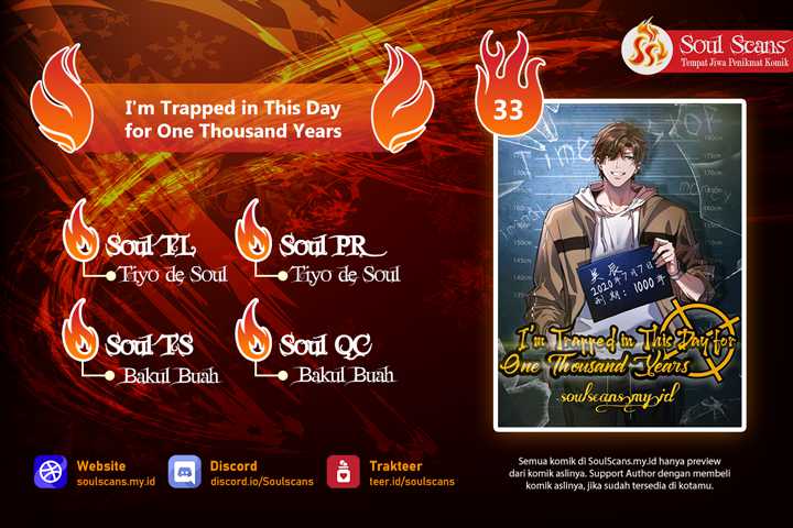 Baca Komik I’m Trapped in This Day for One Thousand Years Chapter 33 Gambar 1