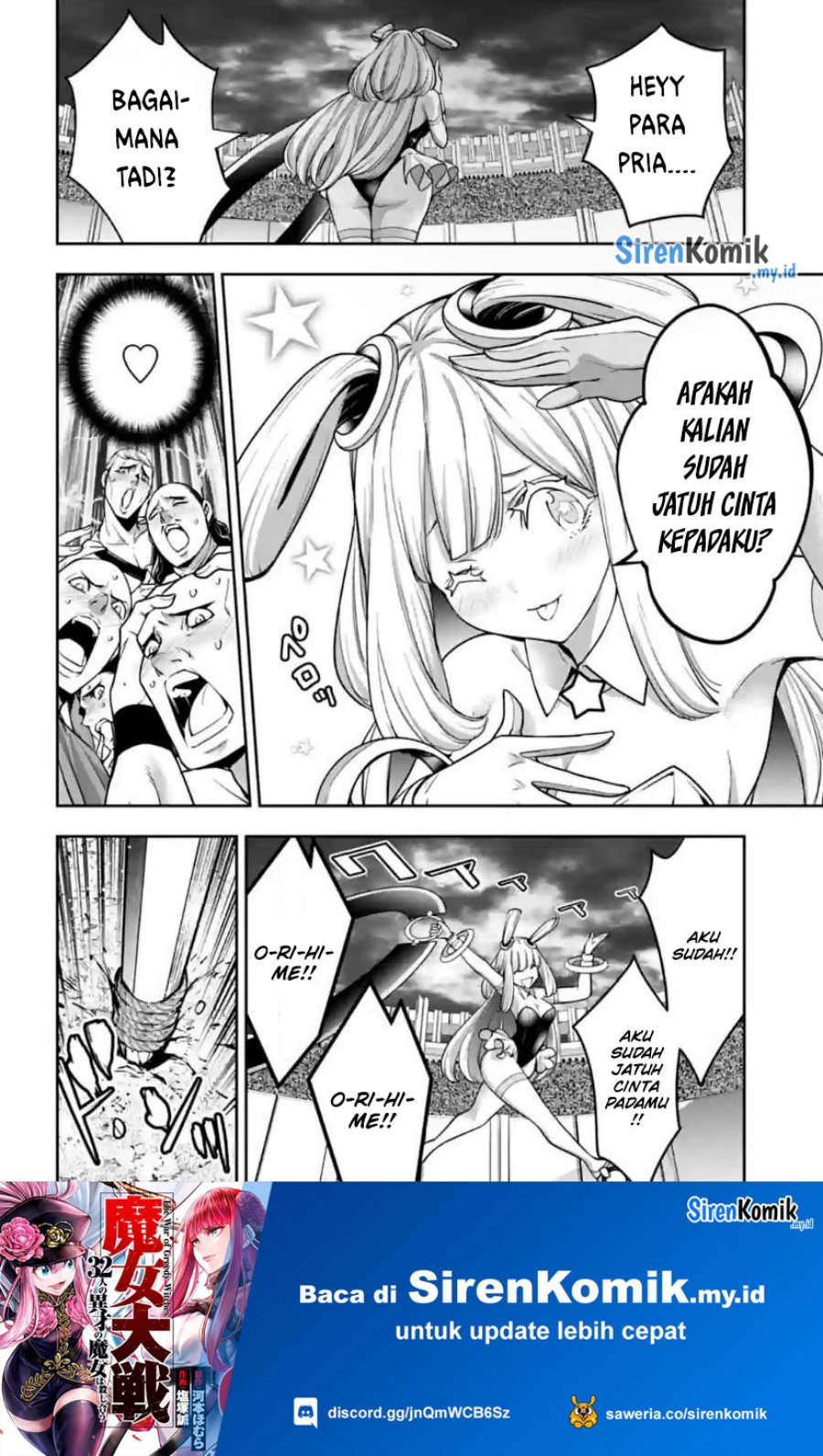 Majo Taisen Chapter 32 Gambar 31
