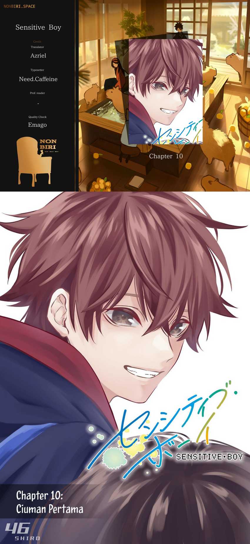 Baca Komik Sensitive Boy Chapter 10 Gambar 1