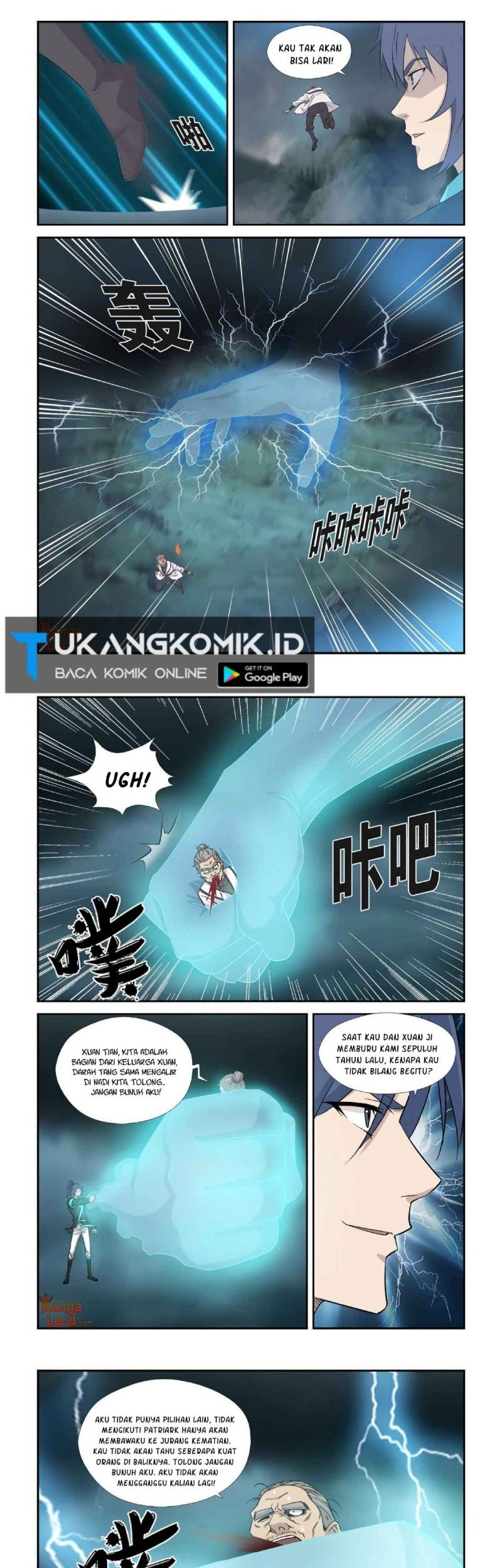 Baca Komik Heaven Defying Sword Chapter 355 Gambar 1