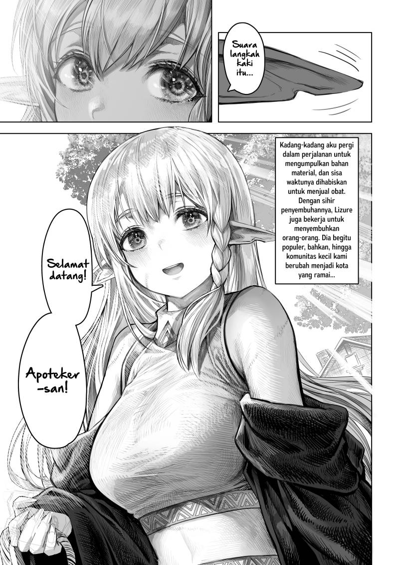 Boroboro no Elf-san o shiawaseni suru kusuri uri-san Chapter 64 Gambar 15