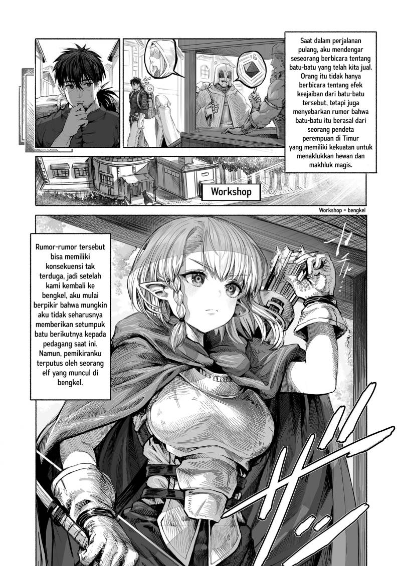 Baca Komik Boroboro no Elf-san o shiawaseni suru kusuri uri-san Chapter 62 Gambar 1