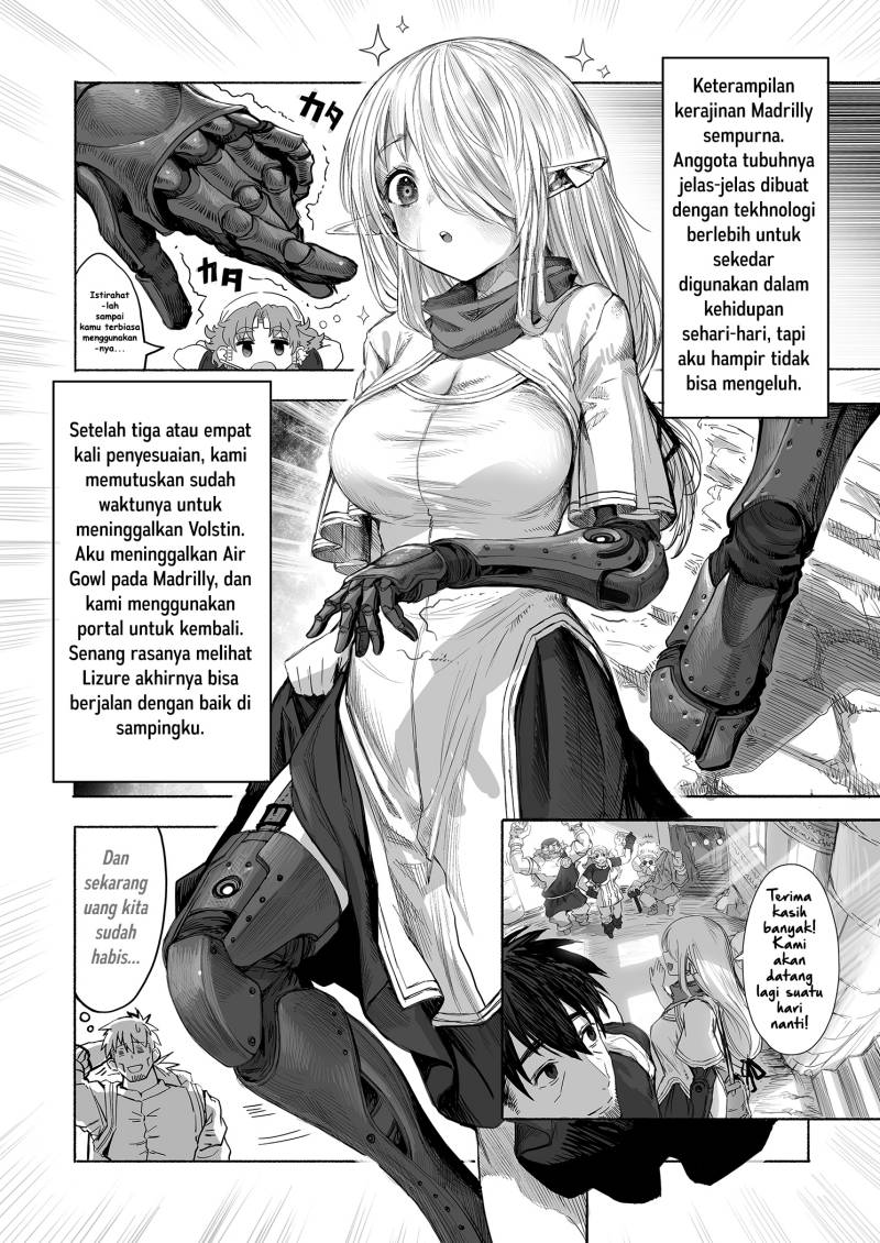 Boroboro no Elf-san o shiawaseni suru kusuri uri-san Chapter 61 Gambar 4