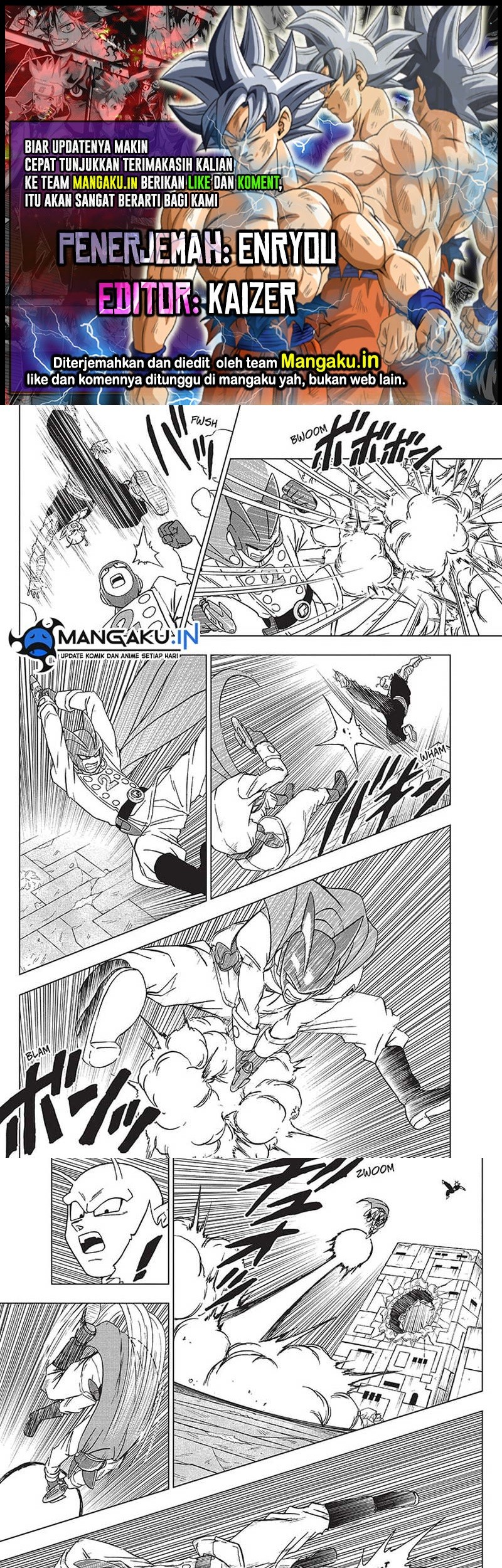 Dragon Ball Super Chapter 95 Gambar 15