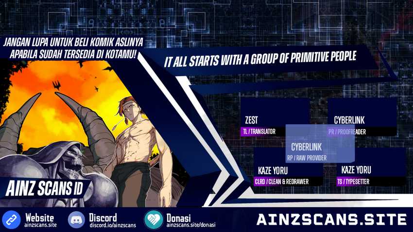 Baca Komik It All Starts With A Group Of Primitive People Chapter 10 Gambar 1