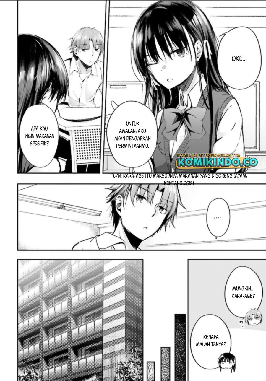 Youkoso Jitsuryoku Shijou Shugi no Kyoushitsu e √Horikita Chapter 12 Gambar 3