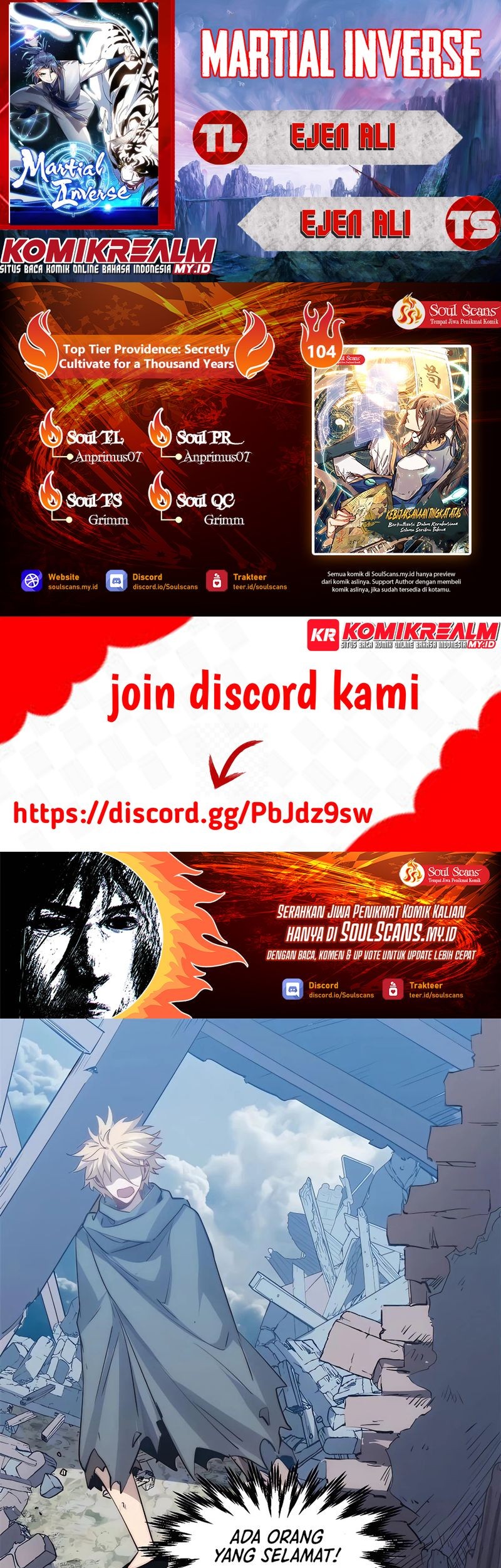 Baca Komik Martial Inverse Chapter 104 Gambar 1