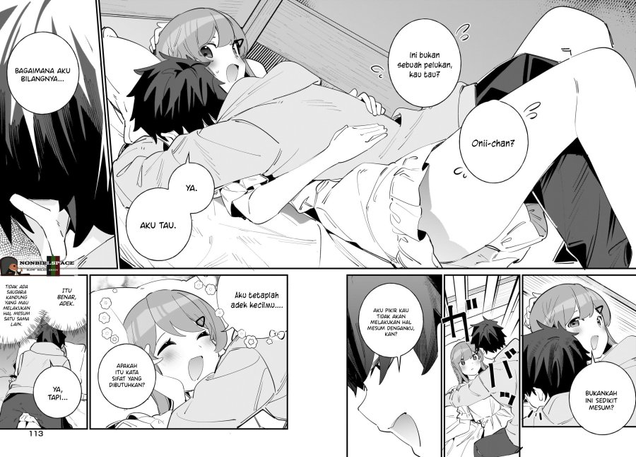 Imouto wa Kanojo ni Deki Nai no ni  Chapter 04 Gambar 16