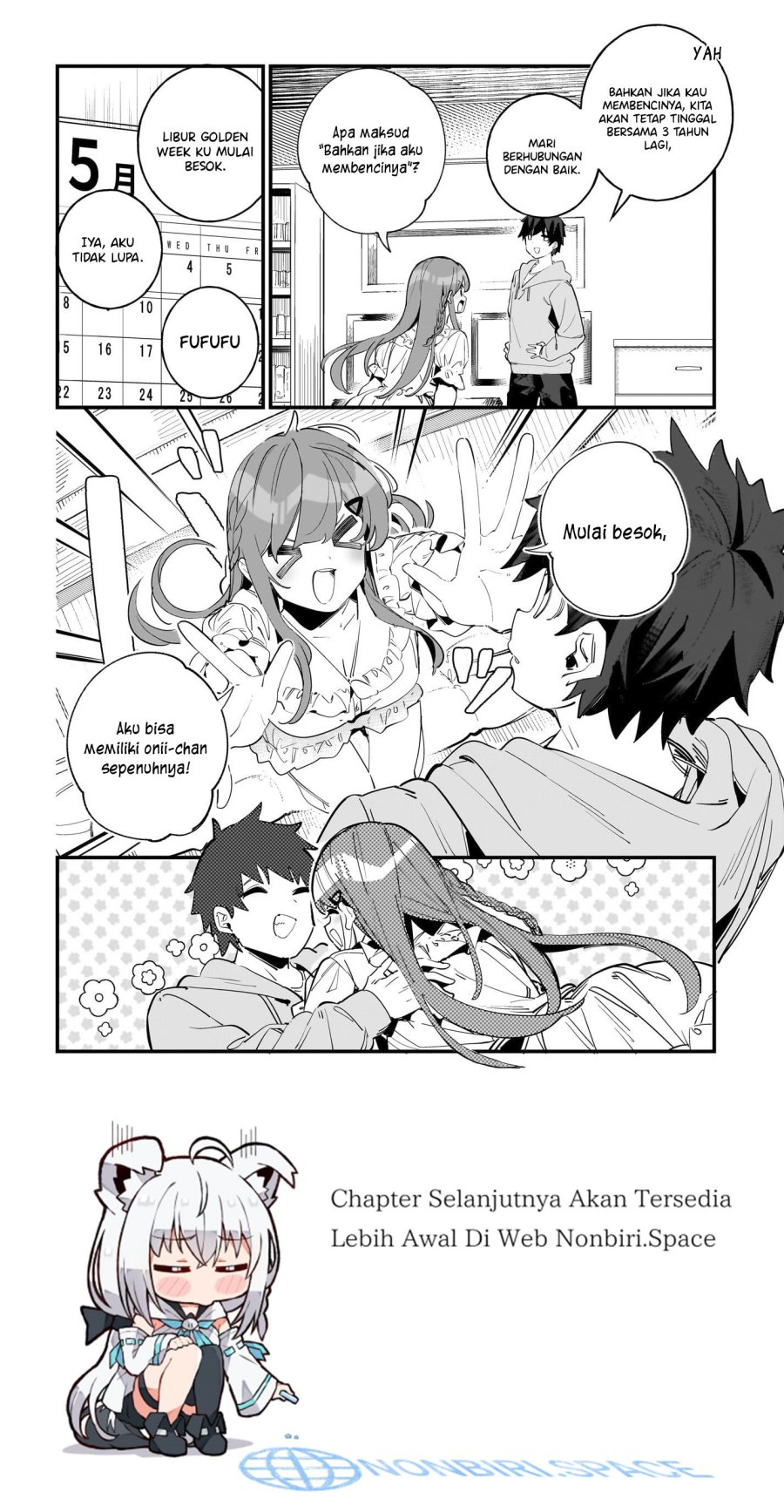 Imouto wa Kanojo ni Deki Nai no ni  Chapter 04 Gambar 19
