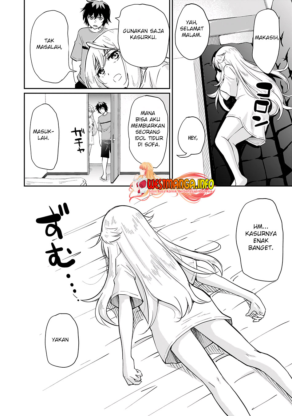 Isshou Hatarakitakunai Ore ga Classmate no Daininki Idol ni Natsukaretara Chapter 05 Gambar 12