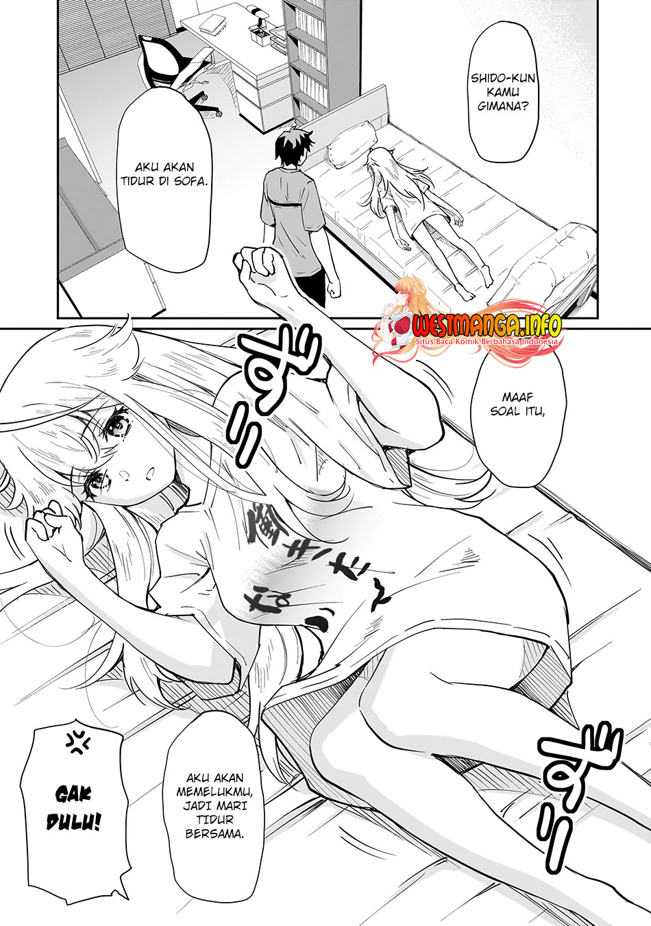 Isshou Hatarakitakunai Ore ga Classmate no Daininki Idol ni Natsukaretara Chapter 05 Gambar 13