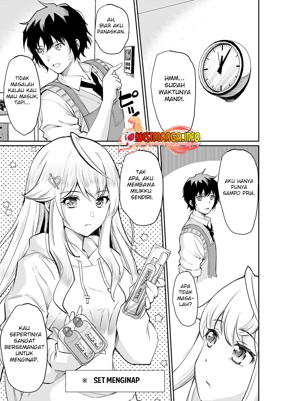 Baca  Isshou Hatarakitakunai Ore ga Classmate no Daininki Idol ni Natsukaretara Chapter 04.2 Gambar 2