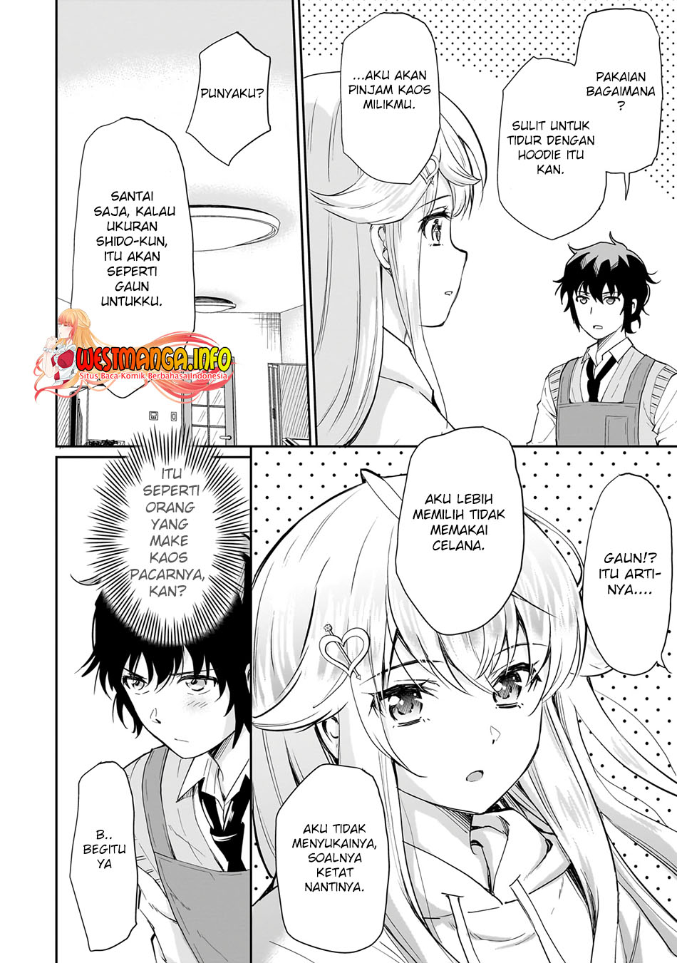 Isshou Hatarakitakunai Ore ga Classmate no Daininki Idol ni Natsukaretara Chapter 04.2 Gambar 4