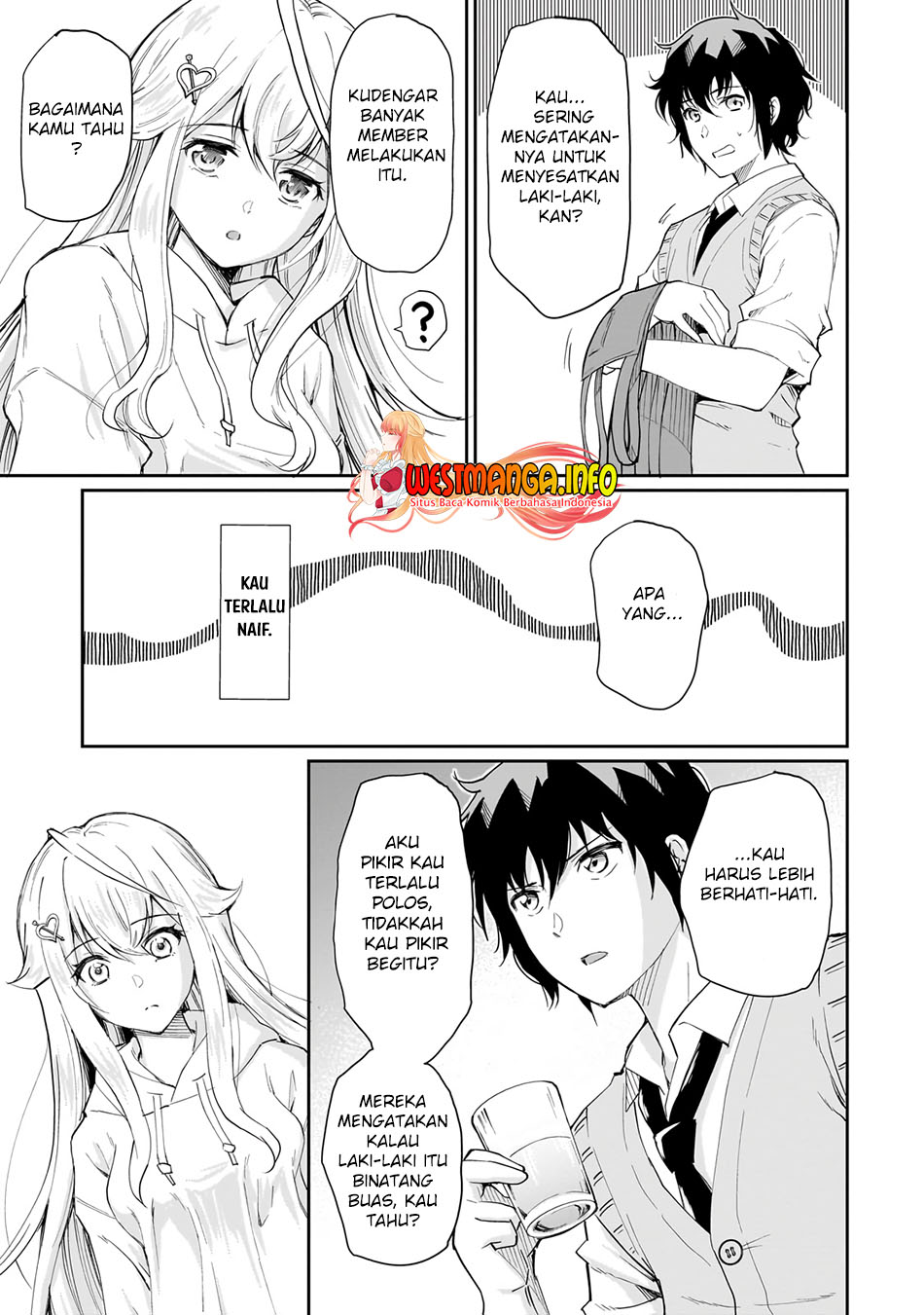 Isshou Hatarakitakunai Ore ga Classmate no Daininki Idol ni Natsukaretara Chapter 04.2 Gambar 5
