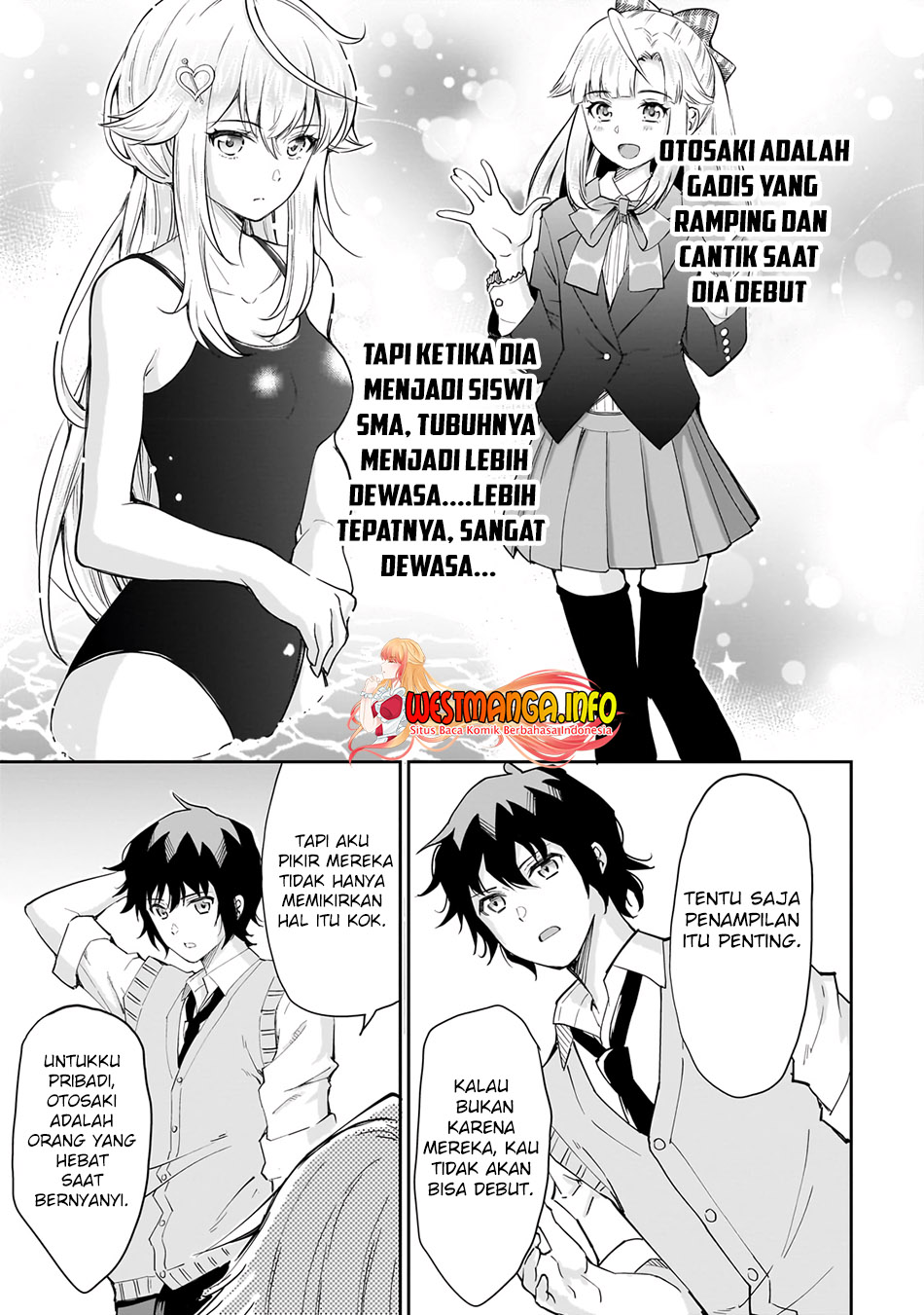 Isshou Hatarakitakunai Ore ga Classmate no Daininki Idol ni Natsukaretara Chapter 04.2 Gambar 9