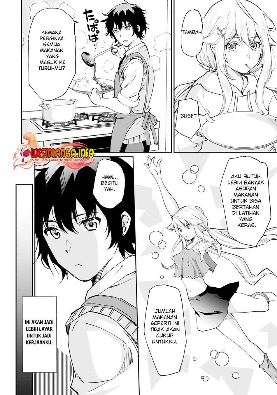 Isshou Hatarakitakunai Ore ga Classmate no Daininki Idol ni Natsukaretara Chapter 04.1 Gambar 10