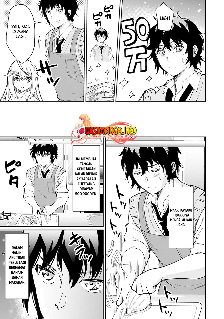 Isshou Hatarakitakunai Ore ga Classmate no Daininki Idol ni Natsukaretara Chapter 04.1 Gambar 5