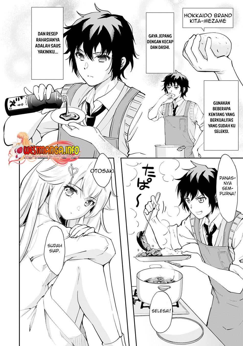 Isshou Hatarakitakunai Ore ga Classmate no Daininki Idol ni Natsukaretara Chapter 04.1 Gambar 6