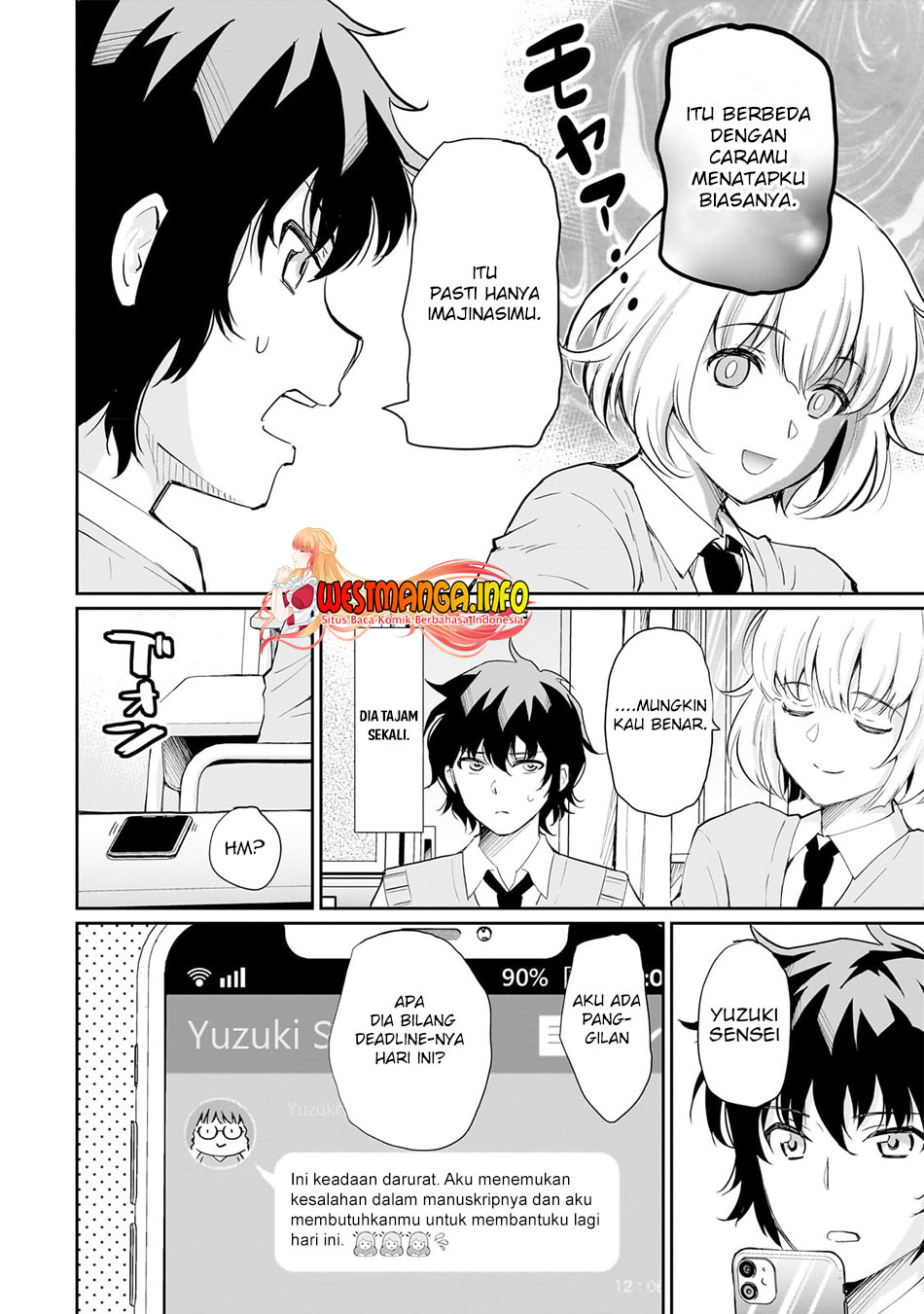 Isshou Hatarakitakunai Ore ga Classmate no Daininki Idol ni Natsukaretara Chapter 03 Gambar 10