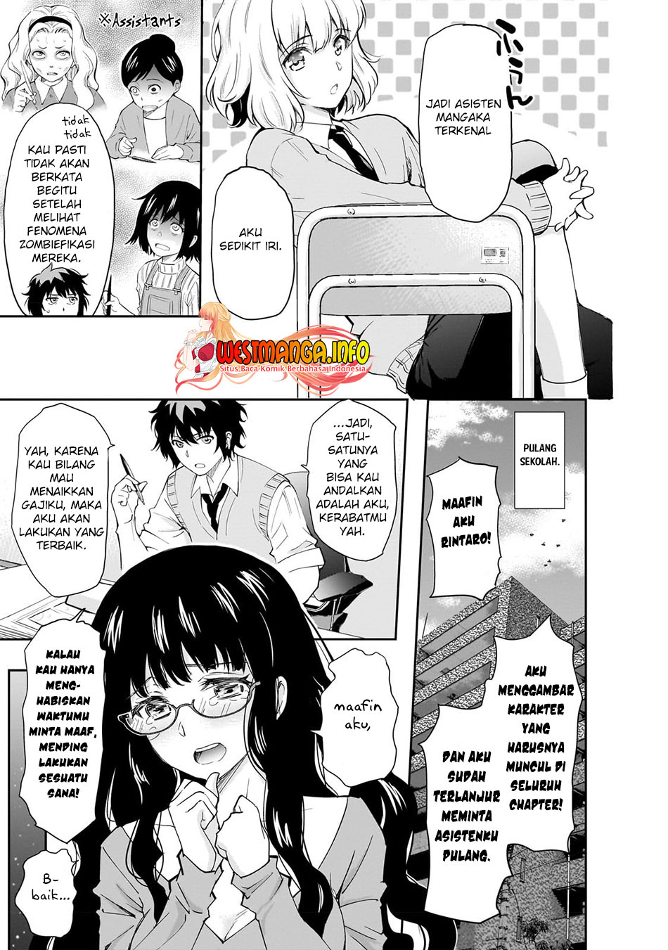 Isshou Hatarakitakunai Ore ga Classmate no Daininki Idol ni Natsukaretara Chapter 03 Gambar 11
