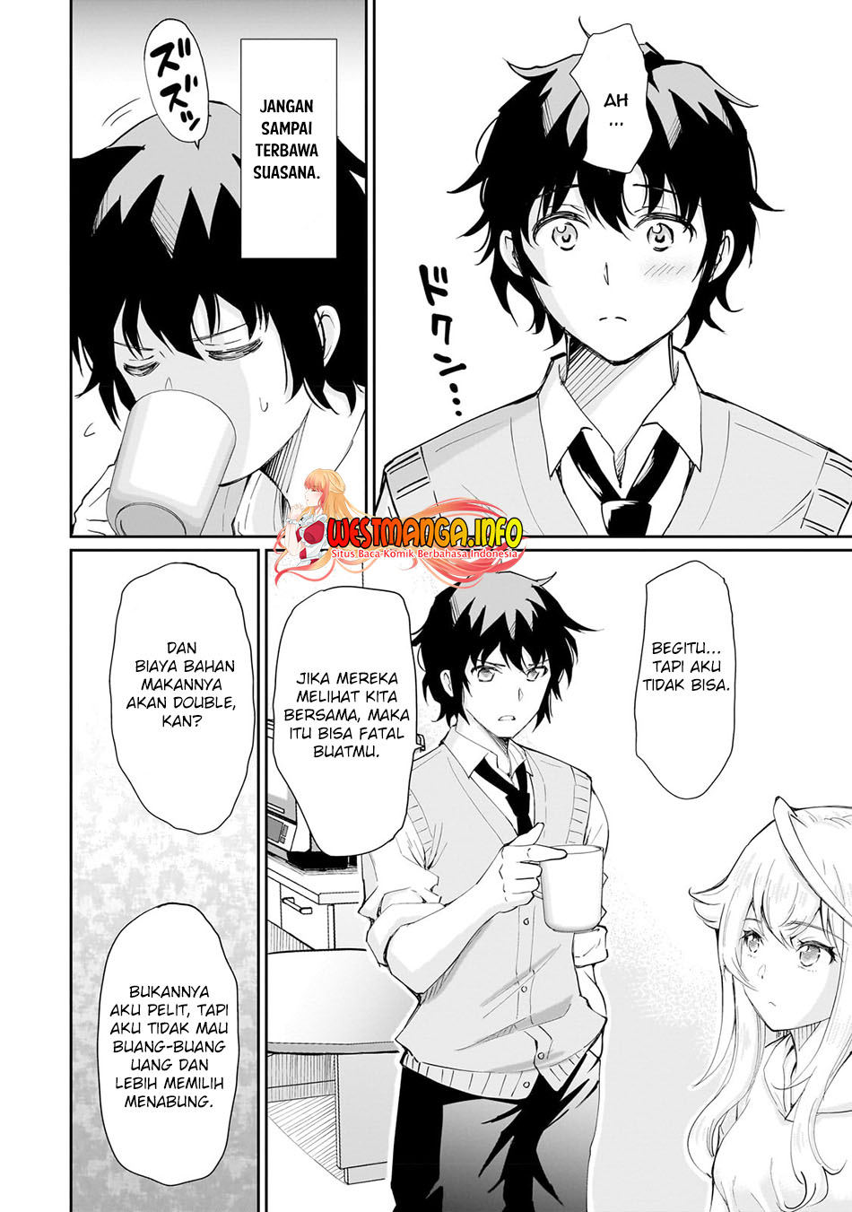 Isshou Hatarakitakunai Ore ga Classmate no Daininki Idol ni Natsukaretara Chapter 03 Gambar 18