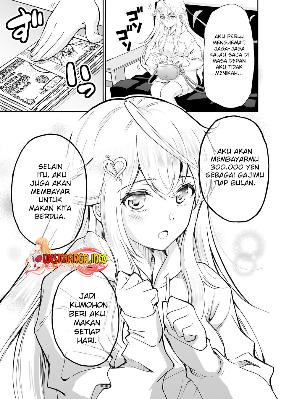 Isshou Hatarakitakunai Ore ga Classmate no Daininki Idol ni Natsukaretara Chapter 03 Gambar 19