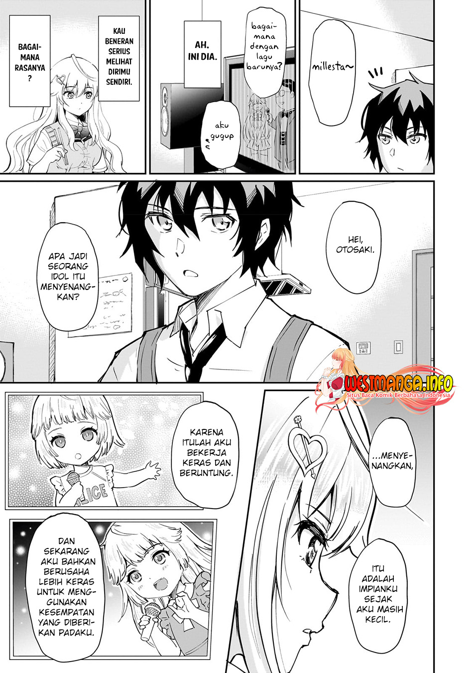 Isshou Hatarakitakunai Ore ga Classmate no Daininki Idol ni Natsukaretara Chapter 02 Gambar 21