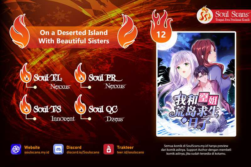 Baca Komik On a Deserted Island with Beautiful Sisters Chapter 12 Gambar 1